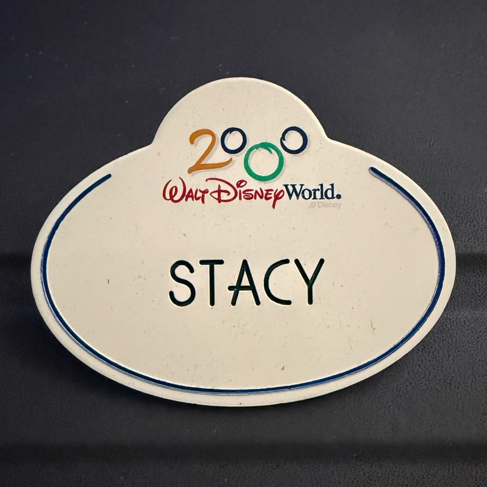 Disney-Walt Disney World 2000 Cast Member Name Badge - Stacy